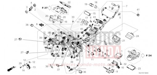 WIRE HARNESS NT1100DT de 2026
